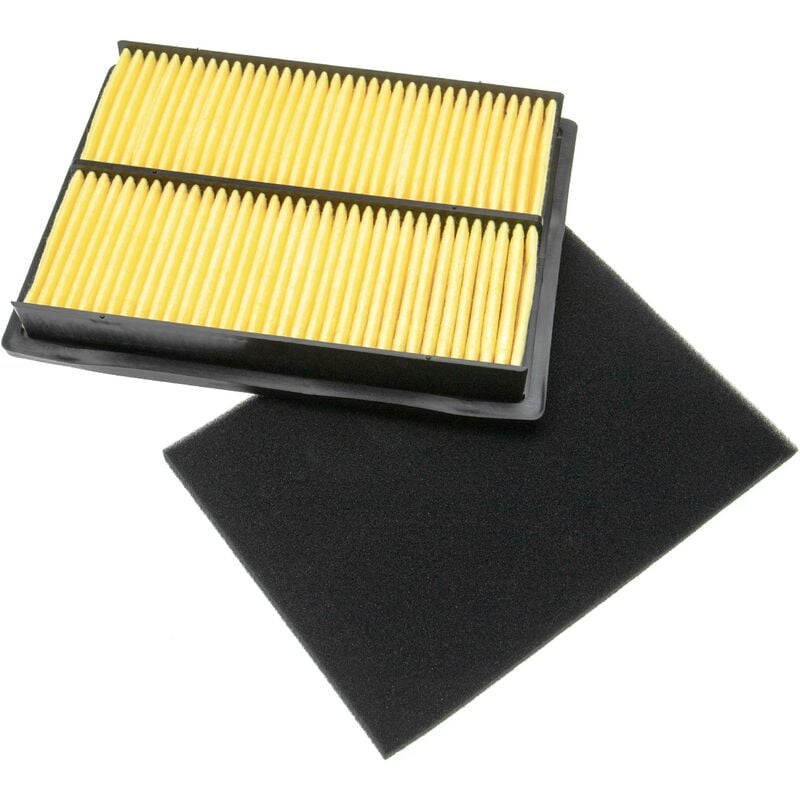 foto del prodotto vhbw 1x filtro dell aria, 1x pre filtro compatibile con honda gxv610k1, gx670r, gx620r1, gx620u1, gx670, gx670u trattore set da 2 pezzi