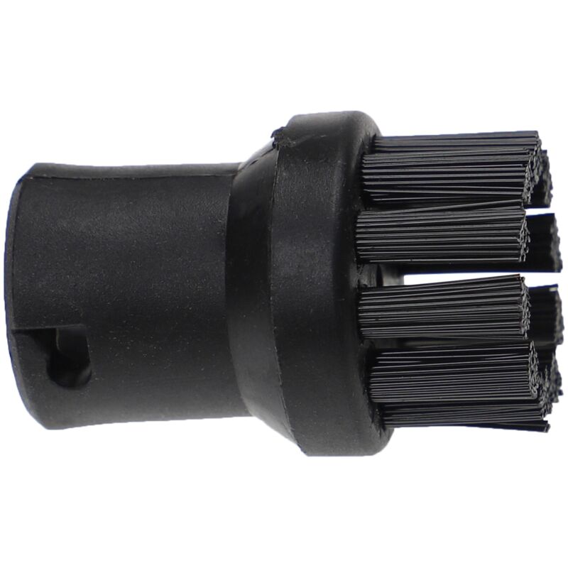 foto del prodotto vhbw 1x spazzola rotonda compatibile con k rcher sc 5, sc 5.850 c, sc 5 easyfix, sc 5.800 cb, sc 5.800 c pulitore a vapore spazzola a vapore