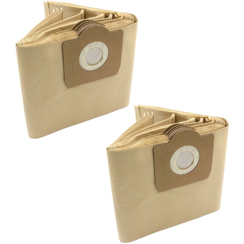 immagine 0 del prodotto vhbw 20x sacchetti compatibile con bomann 982, bs cb 981, bs 981 cb r , bss 982 cb r , cb 981 cb981 aspirapolvere in carta, color sabbia
