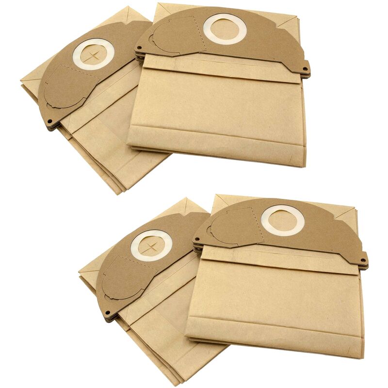 immagine 0 del prodotto vhbw 20x sacchetti compatibile con k rcher mv 2, wd 2, wd 2.000 wd 2.499, wd 2200, wd 2210, wd 2240, wd 2250 aspirapolvere in carta, marrone