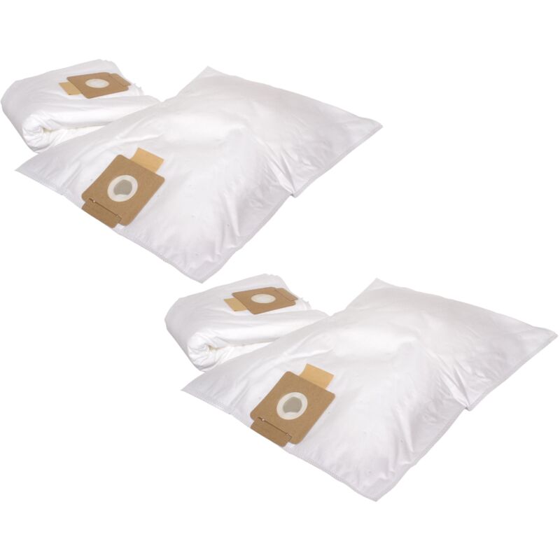 foto del prodotto vhbw 20x sacchetti compatibile con k rcher t12 1, t15 1, t17 1 aspirapolvere in microfibra, bianco
