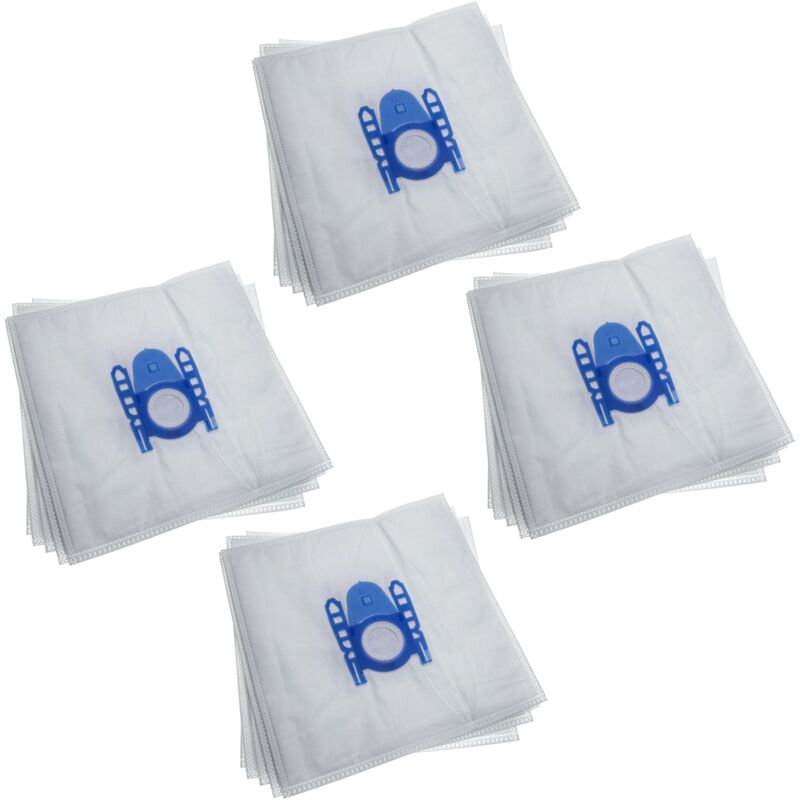 foto del prodotto vhbw 20x sacchetti compatibile con k rcher vc 5100, vc 5200, vc 5300 aspirapolvere in microfibra, typ f j, 30cm x 30cm, bianco