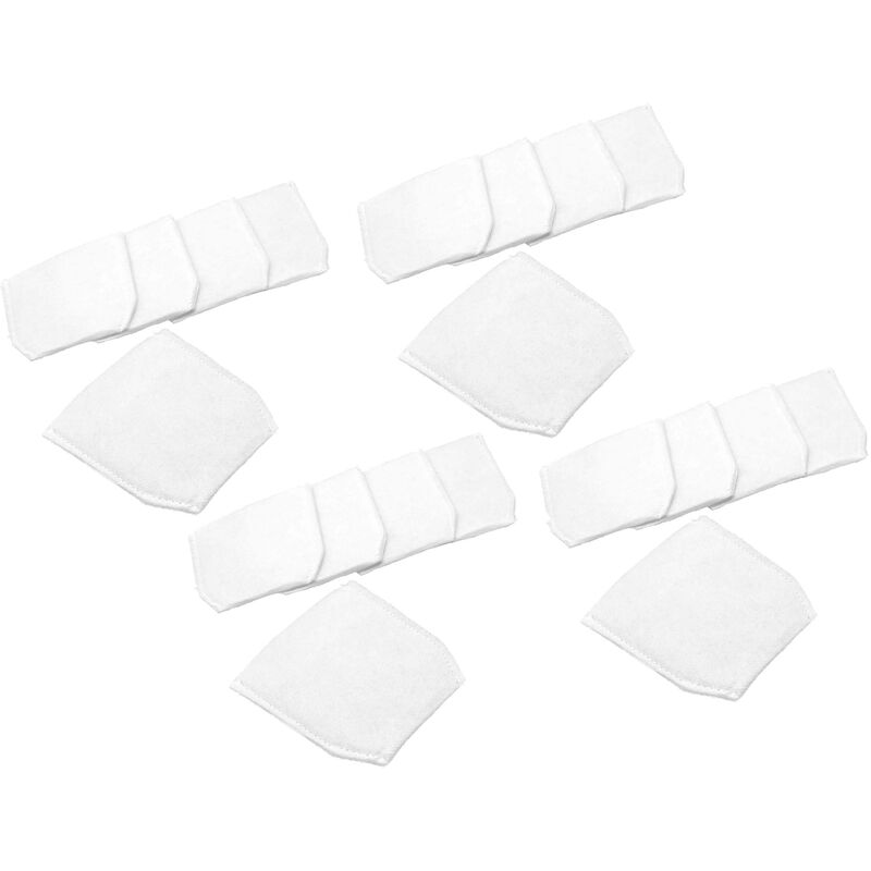 foto del prodotto vhbw 20x sacchetti compatibile con makita cl070ds, cl100, cl100d, cl100dzx, cl106, cl106d, cl183, cl183d, dcl180 aspirapolvere in microfibra,