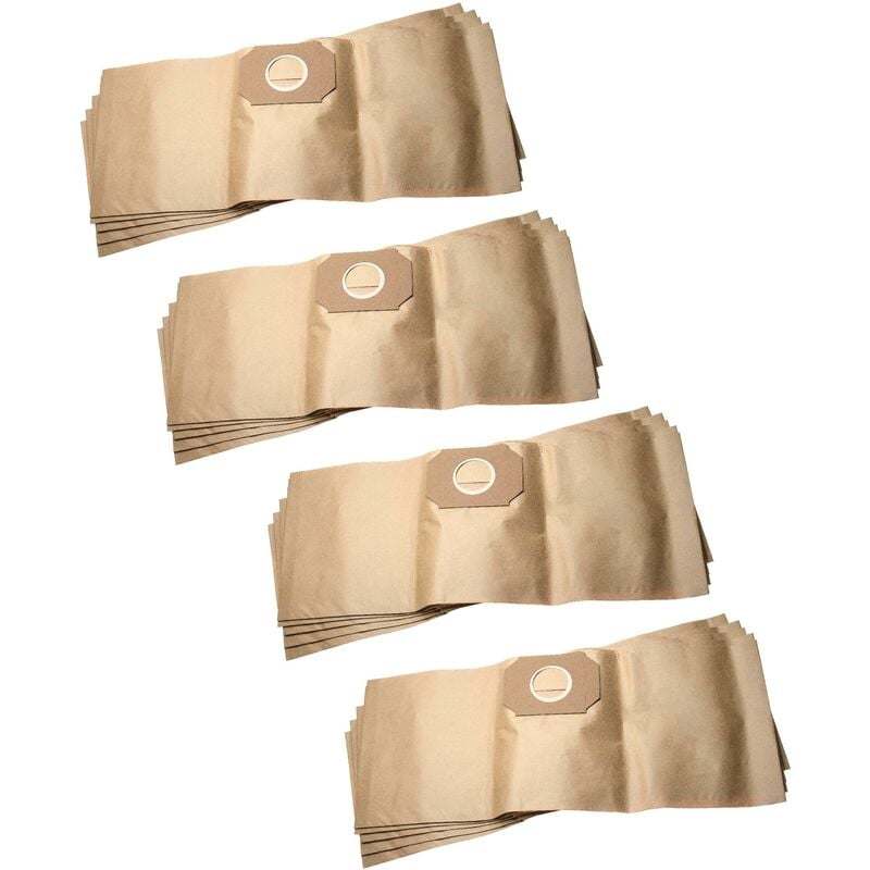 foto del prodotto vhbw 20x sacchetti sostituisce thomas 200, 787 100, 787100 per aspirapolvere in carta, 61,3cm x 24.1cm, marrone