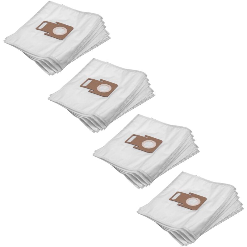 foto del prodotto vhbw 20x sacchetti sostituisce thomas 787243 per aspirapolvere in microfibra, bianco