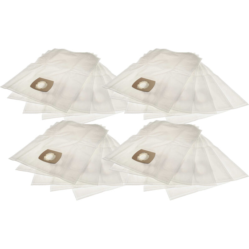 foto del prodotto vhbw 20x sacchetto compatibile con flex vc 25 l mc, vc 21 l mc, vc 35 l ac, s34, vc 26 l mc, s36, s47 aspirapolvere 44cm x 33cm bianco