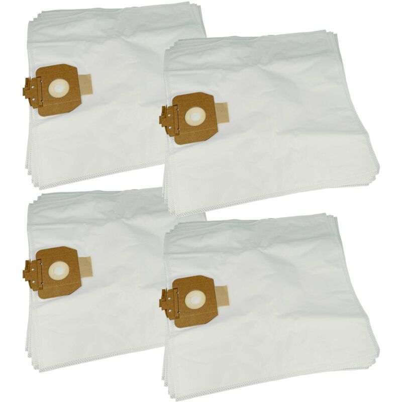 foto del prodotto vhbw 20x sacchetto compatibile con henkel s142b, s152b aspirapolvere microfibra, 43cm x 41cm bianco