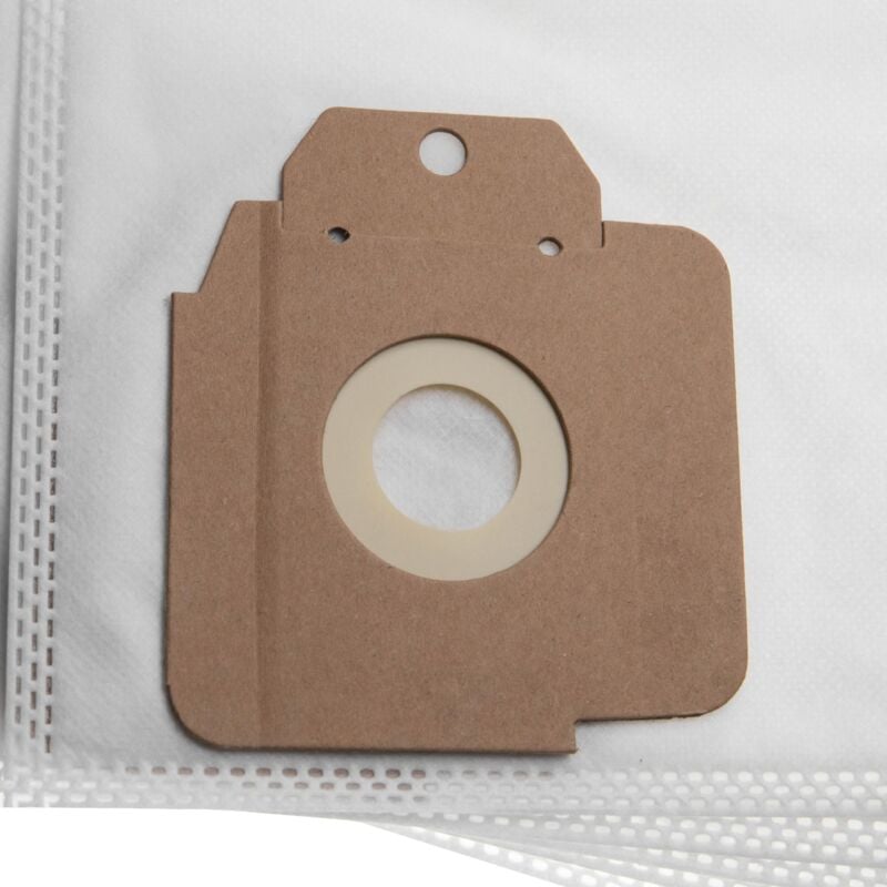 foto del prodotto vhbw 20x sacchetto compatibile con k rcher cv 38 2, cv 38 2 adv, cv 38 1 tornado aspirapolvere microfibra, 40,45cm x 25,6cm bianco