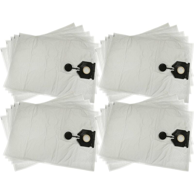 foto del prodotto vhbw 20x sacchetto compatibile con k rcher nt 30 1 ap te l, ap l, tact te l, tact l aspirapolvere microfibra, 64cm x 44,5cm bianco