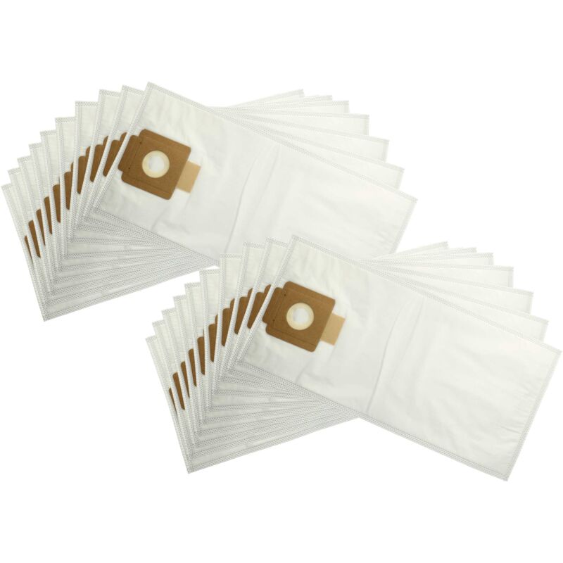 immagine 0 del prodotto vhbw 20x sacchetto compatibile con k rcher t 8 1 l, t 7 1 professional aspirapolvere microfibra, 7 l, 55cm x 24,7cm bianco
