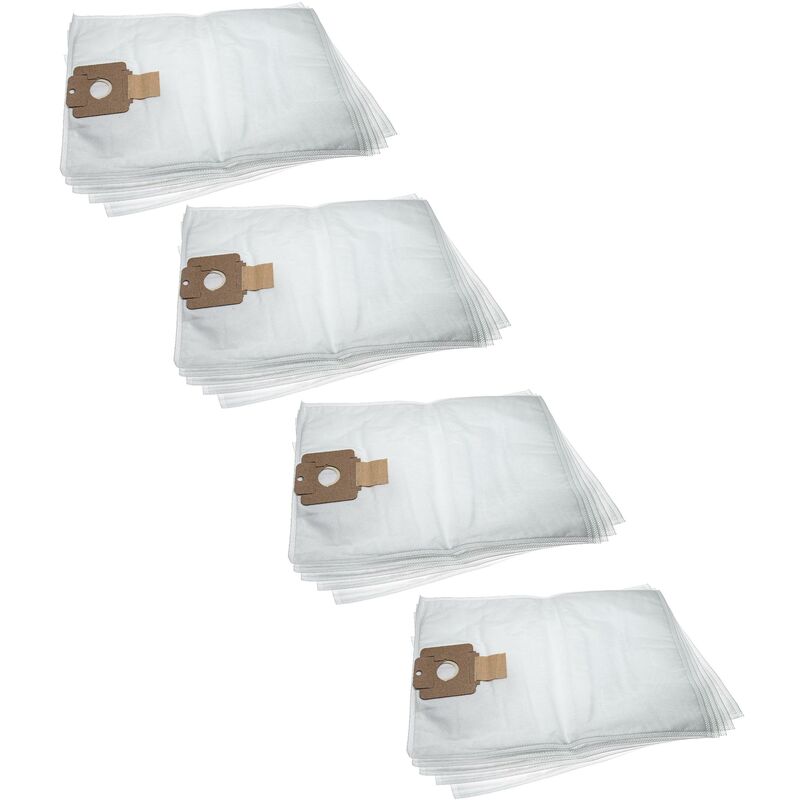 foto del prodotto vhbw 20x sacchetto compatibile con nilfisk gd 320, gwd 300, gwd 320, gwd 335 aspirapolvere in microfibra, 53,3cm x 39,8cm, bianco