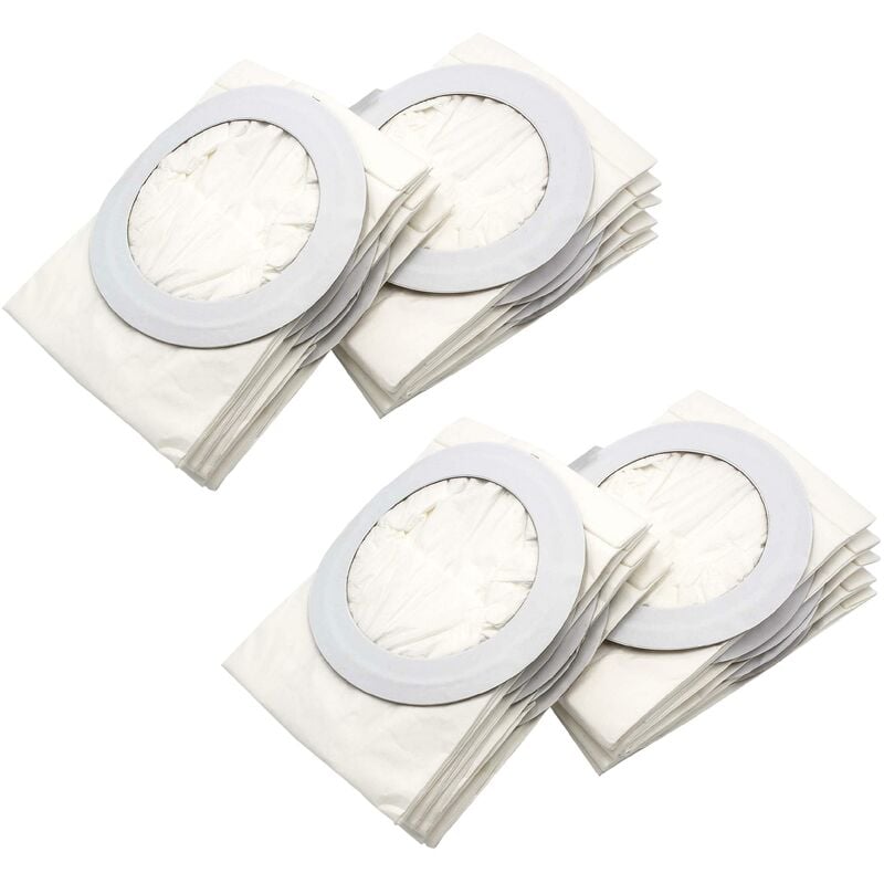 foto del prodotto vhbw 20x sacchetto compatibile con nilfisk gd 5 batterie, 5 hepa, 5 back, 5, 5 fly aspirapolvere carta bianco
