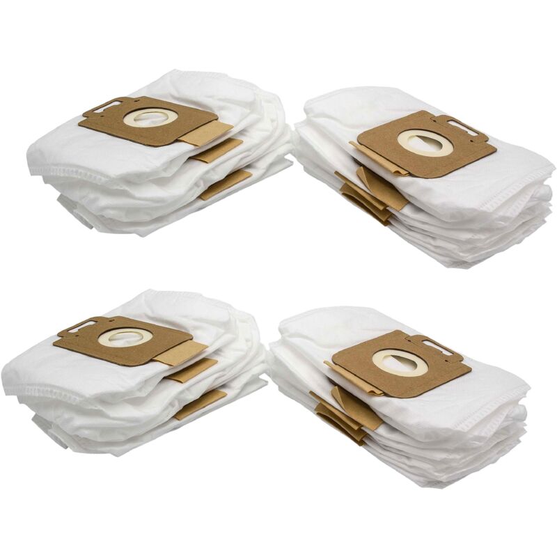 foto del prodotto vhbw 20x sacchetto compatibile con nilfisk power eco, select comfort allergy, power aspirapolvere microfibra, 20cm x 11cm bianco