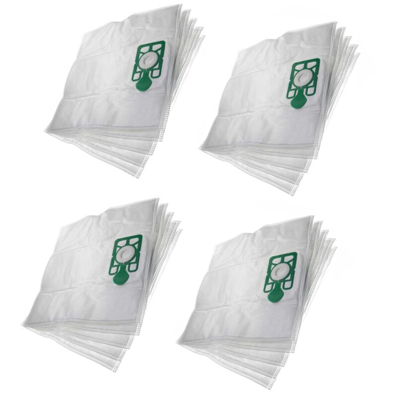 foto del prodotto vhbw 20x sacchetto compatibile con numatic dbq 360 2, dbq 360, charles cvc 370 aspirapolvere microfibra, 43cm x 43cm bianco