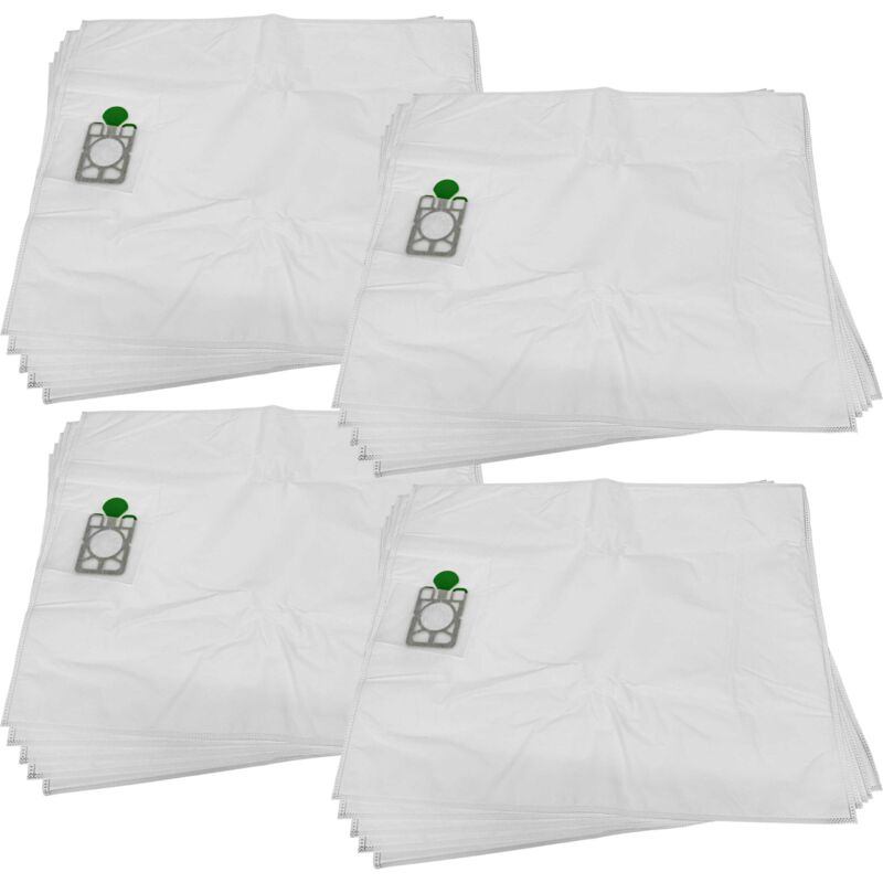 foto del prodotto vhbw 20x sacchetto compatibile con numatic nvdq900, nvd750, nvd750s, nvq900, nv750, wv570 aspirapolvere microfibra, 76cm x 63cm bianco
