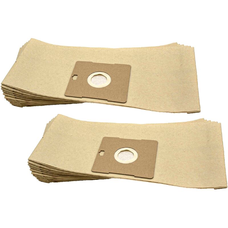 foto del prodotto vhbw 20x sacchetto compatibile con severin br 7948, 7952, 7956, 7960 aspirapolvere in carta, 35cm x 16cm