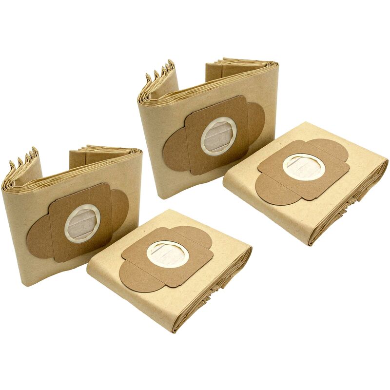 foto del prodotto vhbw 20x sacchetto compatibile con wetrok bantam 6 aspirapolvere in carta, 21,5cm x 16cm, color sabbia
