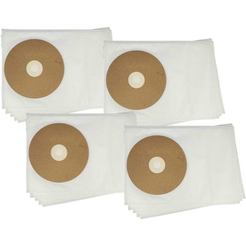 foto del prodotto vhbw 20x sacchetto compatibile con wirbel w 1 aspirapolvere 37,5cm x 27cm bianco