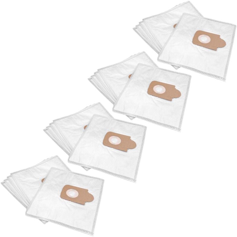 foto del prodotto vhbw 20x sacchetto dell aspirapolvere compatibile con rowenta silence force ro6327ea, ro6383, aaaa aspirapolvere in microfibra, 31cm x 26cm,