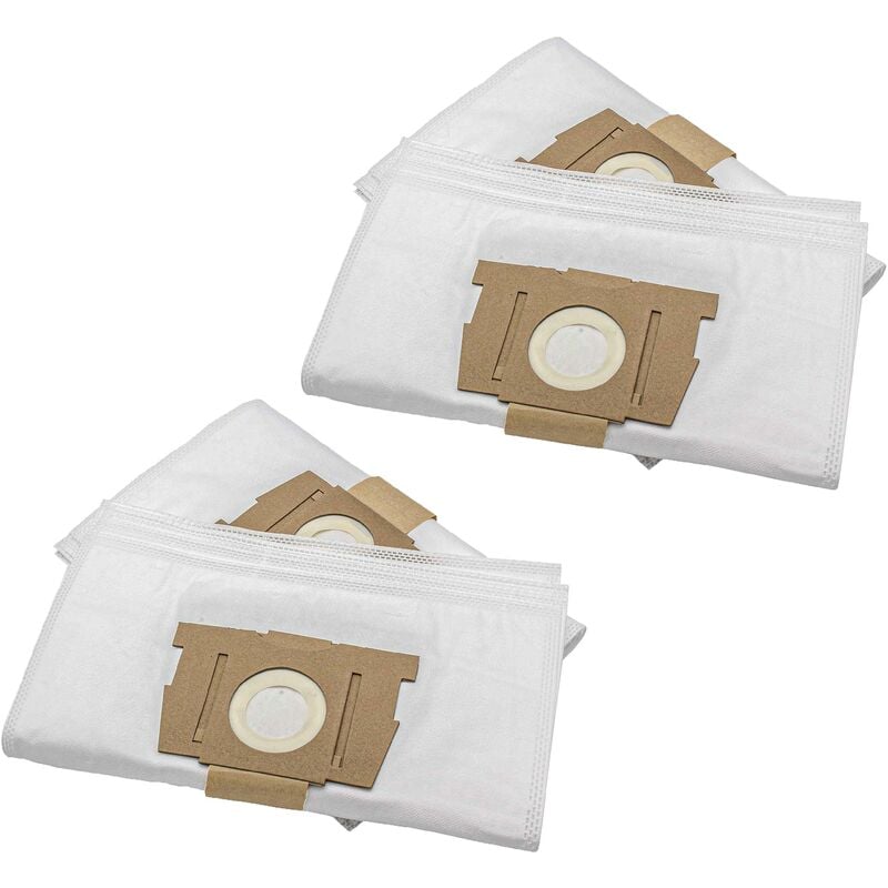 foto del prodotto vhbw 20x sacchetto dell aspirapolvere sostituisce swirl r36 per aspirapolvere in microfibra, 32cm x 22cm, bianco