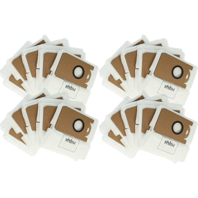 foto del prodotto vhbw 20x sacchetto per la polvere compatibile con proscenic m8 pro, m7 max, m7 pro robot aspirapolvere sacchetto per la stazione di aspirazione