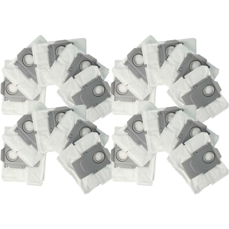 foto del prodotto vhbw 20x sacchetto per la polvere compatibile con roborock q7 , s7 maxv, q7max robot aspirapolvere sacchetto per la stazione di aspirazione
