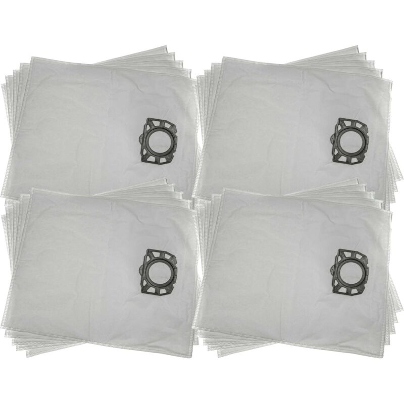 foto del prodotto vhbw 20x sacchetto sostituisce k rcher 2.863 314.0, kfi 357 per aspirapolvere microfibra, 53cm x 44cm bianco