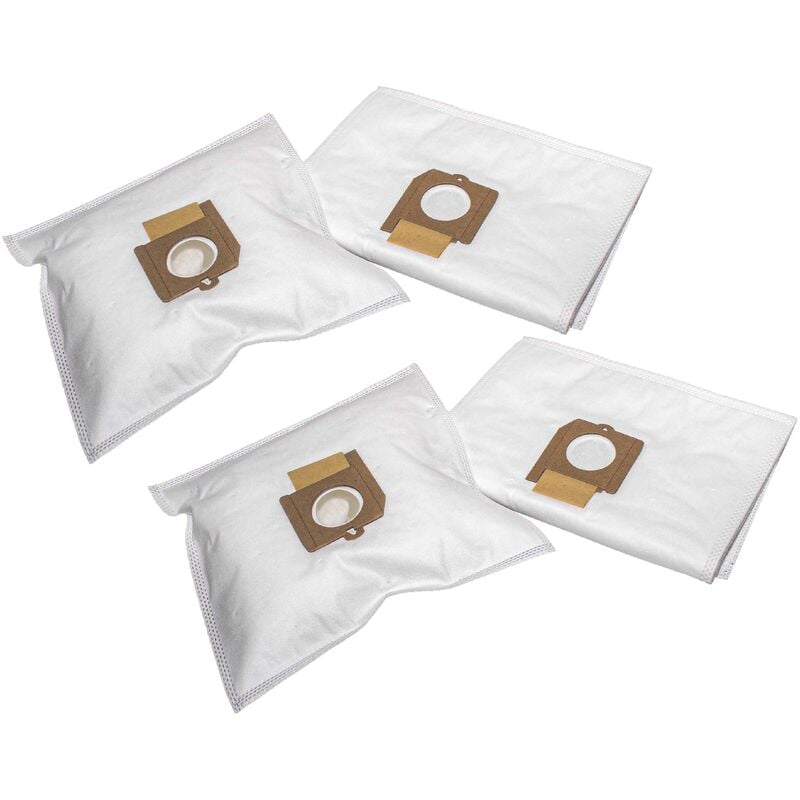 foto del prodotto vhbw 20x sacchetto sostituisce menalux 3172 per aspirapolvere microfibra, 28cm x 20cm bianco
