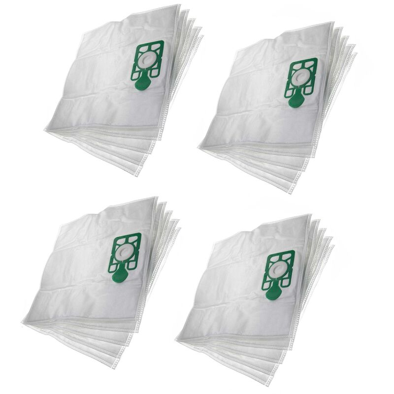 foto del prodotto vhbw 20x sacchetto sostituisce numatic nvm 2bh, 604016 per aspirapolvere microfibra, 43cm x 43cm bianco