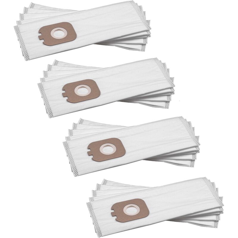foto del prodotto vhbw 20x sacchetto sostituisce rowenta zr005001 per aspirapolvere in microfibra, 30cm x 13cm, bianco