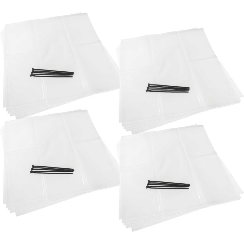 foto del prodotto vhbw 20x sacco cattura trucioli compatibile con festool vab 20, ct va 20 unit di estrazione di polvere sacchetto in polietilene per polvere set 