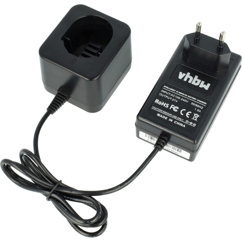 foto del prodotto vhbw 220v caricatore alimentatore cavo compatibile con attrezzi batteria dewalt de9061, de9062, de9071, de9074, de9075, de9085, de9091, de9092,