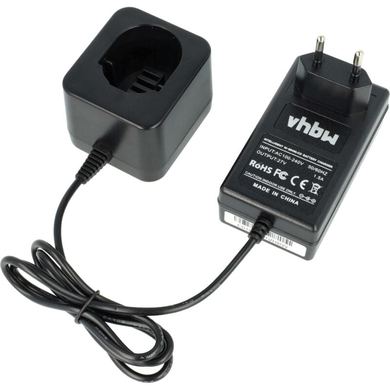 foto del prodotto vhbw 220v caricatore alimentatore cavo compatibile con attrezzi dewalt dw974kq, dw975b, dw975k, dw976k, dw977b, dw977k, dw979, dw979k, dw979k 2,