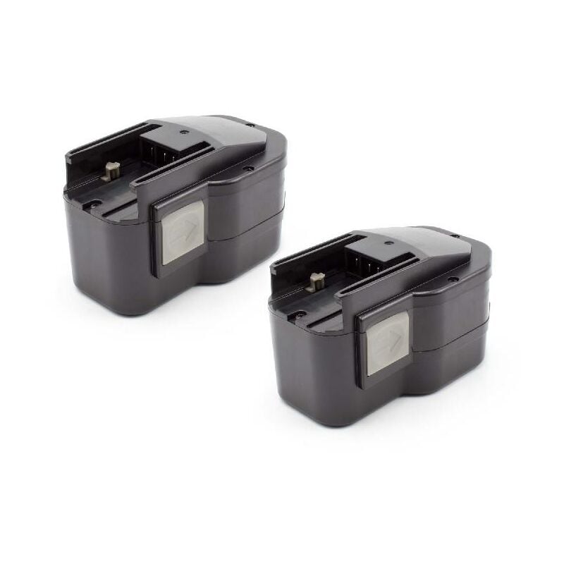 foto del prodotto vhbw 2x batteria compatibile con aeg wbe2e 12, sb2e 12, bs2e 12t, best 12x, best 12bbpb, bdse 12t utensile elettrico 1500 mah, nimh, 12 v 