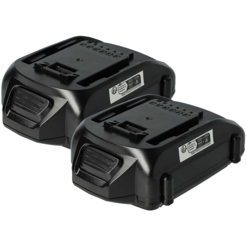 immagine 0 del prodotto vhbw 2x batteria compatibile con al ko hta 2050 113539 , ht 2000 113700 , ht 2050 113536 utensile elettrico 2000 mah, li ion, 18 v 