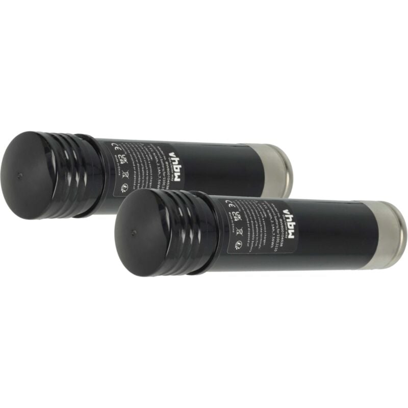 foto del prodotto vhbw 2x batteria compatibile con black decker versapak vp100, vp110, vp130, vp130k attrezzi da lavoro 2100 mah, nimh, 3,6 v 