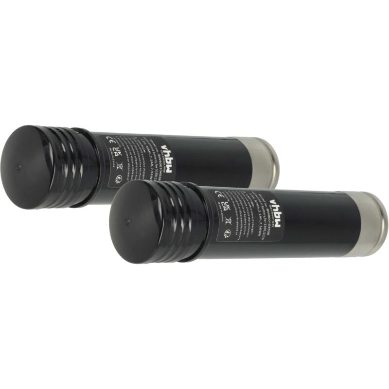 foto del prodotto vhbw 2x batteria compatibile con black decker versapak vp7251, vp7251c, vp730, vp750, vp940 attrezzi da lavoro 2100 mah, nimh, 3,6 v 