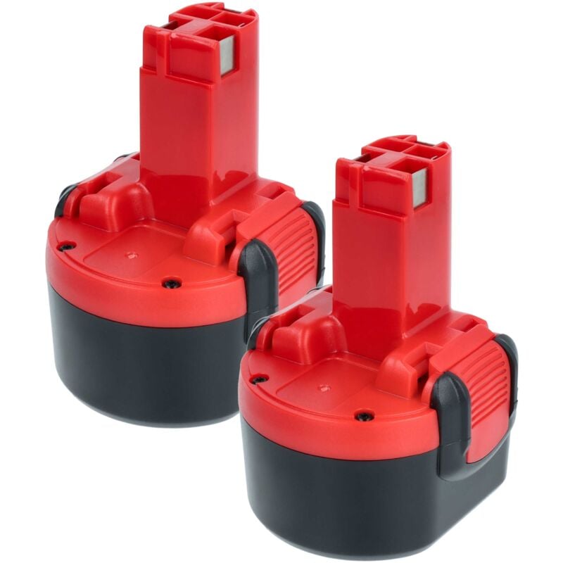 foto del prodotto vhbw 2x batteria compatibile con bosch gsr 9.6v, psr 960 utensile elettrico 1500 mah, nimh, 9,6 v 