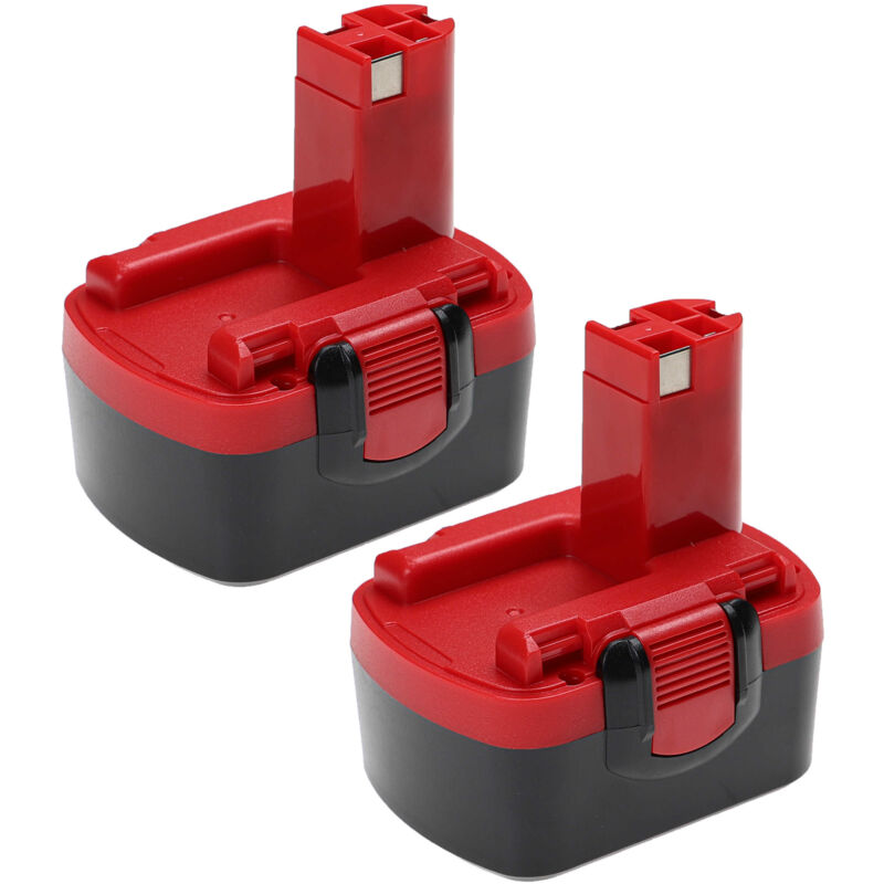 foto del prodotto vhbw 2x batteria compatibile con bosch psr 140, psr 14.4 n, psr 14.4ve 2 b , psr 14.4, psr 14.4 2 utensile elettrico 2000 mah, nimh, 14,4 v 