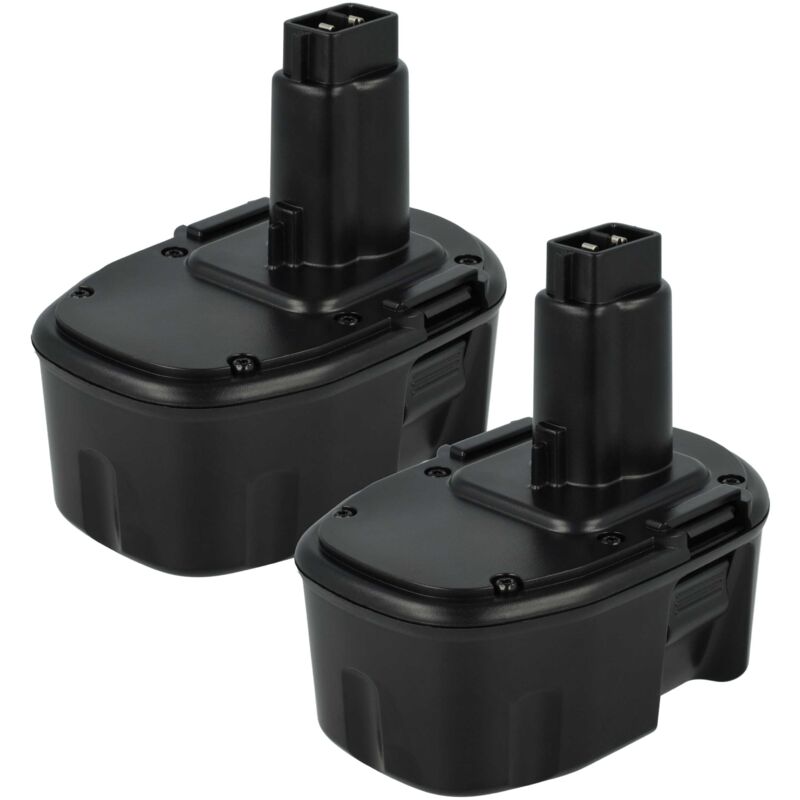 foto del prodotto vhbw 2x batteria compatibile con dewalt dc735ka, dc735kb, dc757ka, dc757kb, dc830kb, dc835kb, dc930ka attrezzo da lavoro 3000 mah, nimh, 14,4 v 