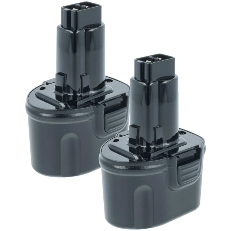 foto del prodotto vhbw 2x batteria compatibile con dewalt dw920, dw920k, dw920k 2, dw920k2, dw925, dw925k, dw925k 2 attrezzi da lavoro 2000 mah, nimh, 7,2 v 