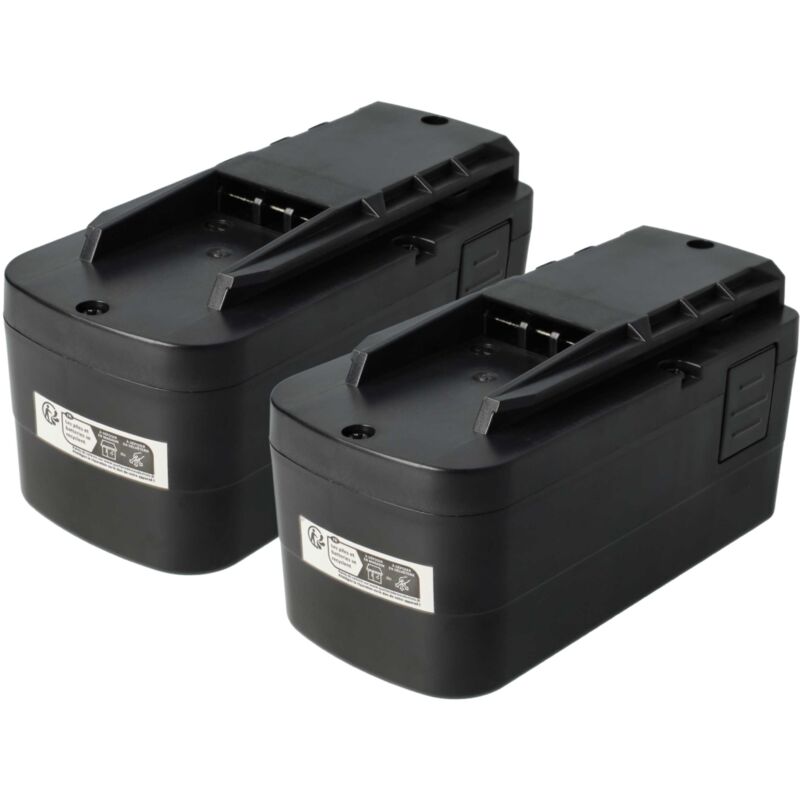 foto del prodotto vhbw 2x batteria compatibile con festo festool 398338, bps12c, 497019, bpc12, 498336, 498338, 564247 utensile elettrico 2000 mah, nimh, 12 v 