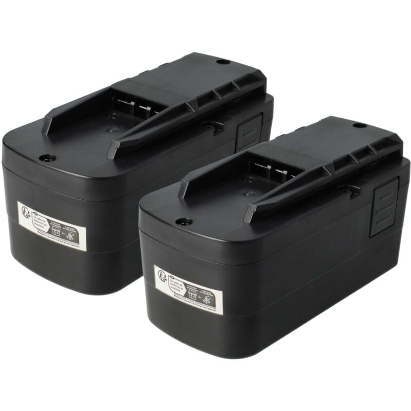 foto del prodotto vhbw 2x batteria compatibile con festo festool bps12s, c12, c12li, t12 3 utensile elettrico 2000 mah, nimh, 12 v 