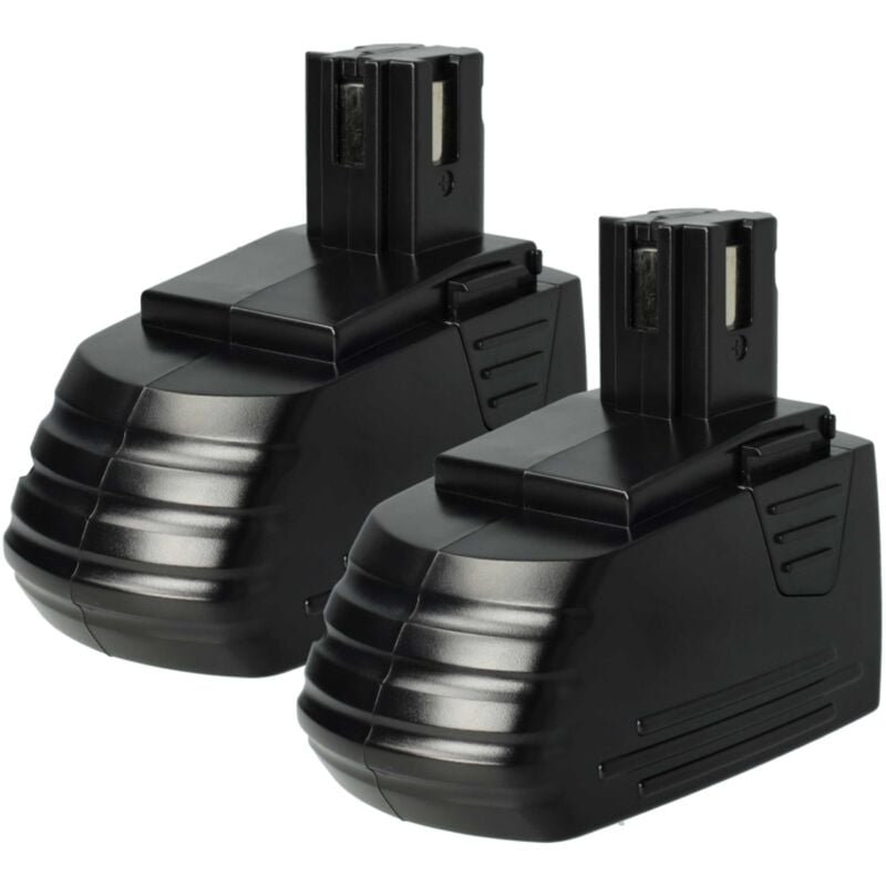 foto del prodotto vhbw 2x batteria compatibile con hilti sfl 12 15 flashlight, sid 121 a, sf121 a utensile elettrico 3000 mah, nimh, 12 v sostituisce sfb121,