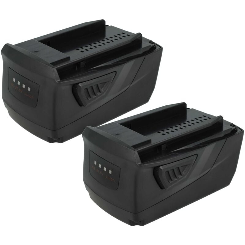 foto del prodotto vhbw 2x batteria compatibile con hilti sjt 6 a22, sl 2 a22, sl 6 a22, sr 4 a22, sr 6 a22, spn 6 a22 utensile elettrico 5000 mah, li ion, 21,6 v 