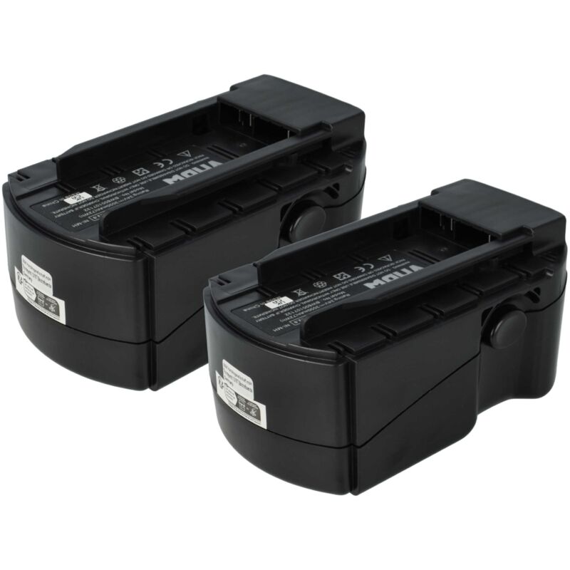 foto del prodotto vhbw 2x batteria compatibile con hilti uh 240 a, wsc 55 a24, wsc 6.5, te 2 a, sfl 24, wsr 650 a utensile elettrico 3000 mah, nimh, 24 v 