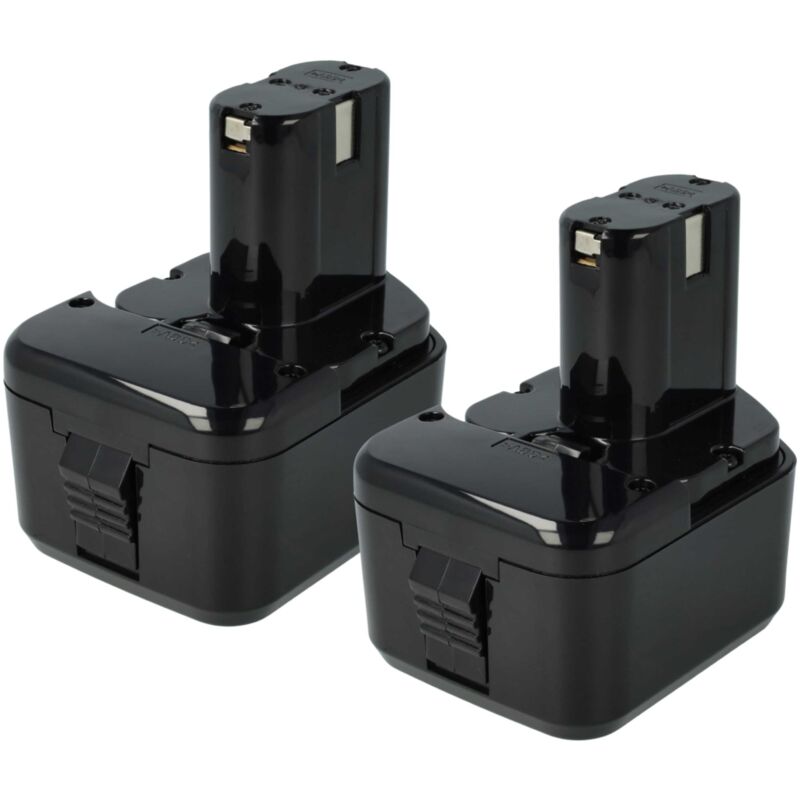 foto del prodotto vhbw 2x batteria compatibile con hitachi fwh12dc3, fwh 12dc3, fwh12dc4, fwh12dd, fwh 12dd attrezzi da lavoro 3300 mah, nimh, 12 v 