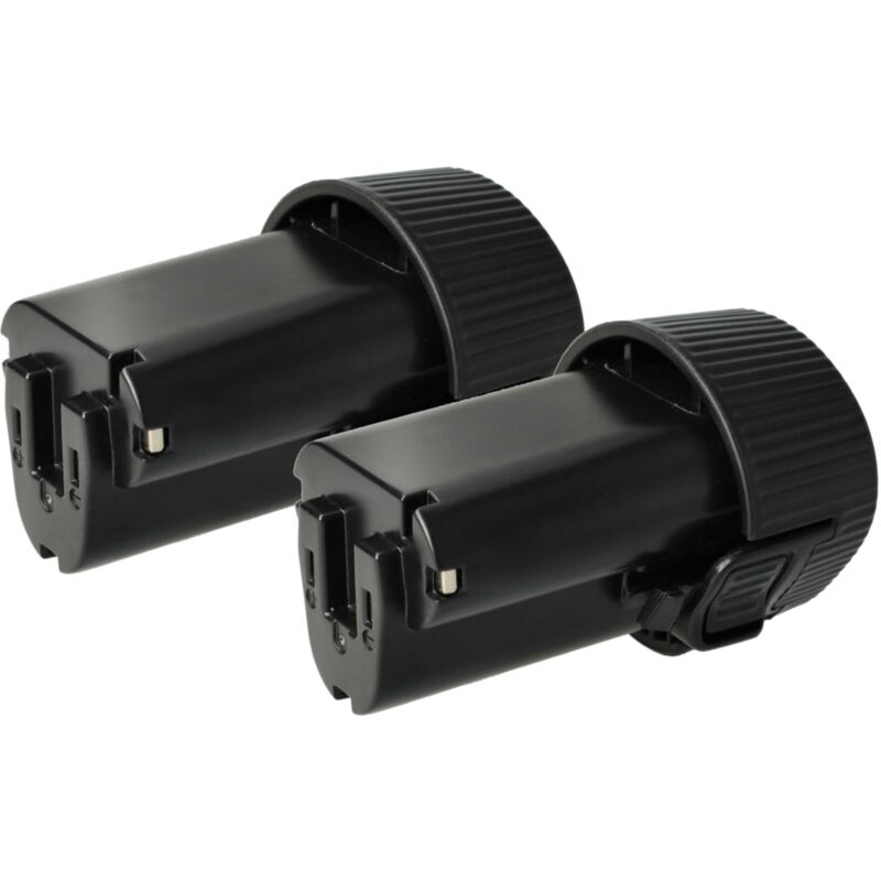 foto del prodotto vhbw 2x batteria compatibile con makita lc01zx, jr102, jv100dz, jv100, jv100dw, lc01z, lc01 utensile elettrico 2000 mah, li ion, 10,8 v 