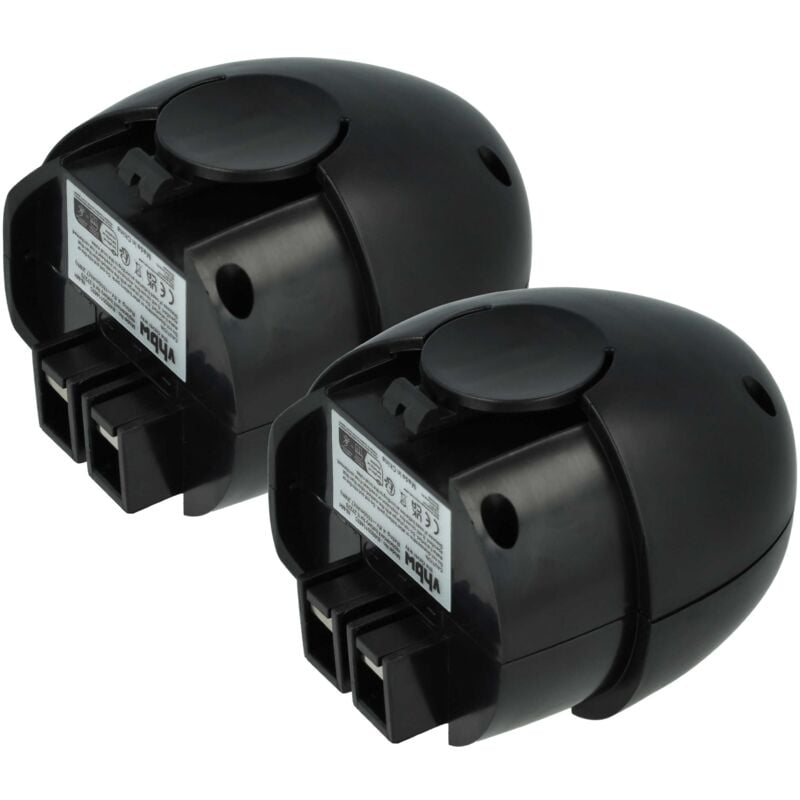 foto del prodotto vhbw 2x batteria compatibile con metabo 00064000, 6.00064.50, 6.00059.51, 6.00063.50, 6.00059.50 utensile elettrico 1500 mah, nimh, 4,8 v 