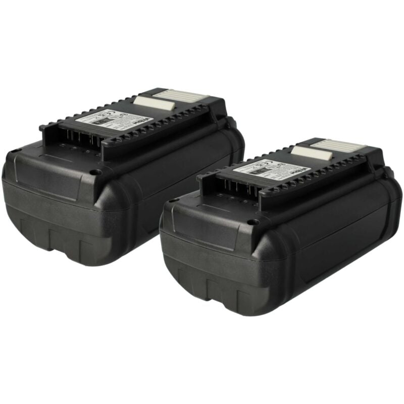 foto del prodotto vhbw 2x batteria compatibile con ryobi rht36c60r15, rlm36x40h50, rlm36x46h5p, rlm36x40h, rlm36x40h40 utensile elettrico 3000 mah, li-ion, 36 v